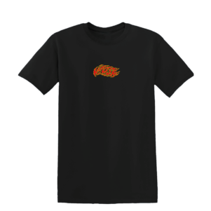 KIOSK FIRE LOGO T-SHIRT - NOIR