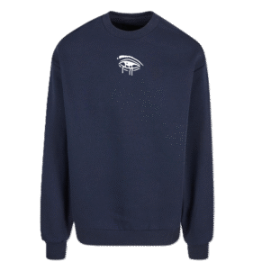 SWEAT COL ROND CRT – MARINE