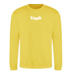 SWEAT COL ROND CRT – JAUNE SOLEIL (EDITION LIMITEE)